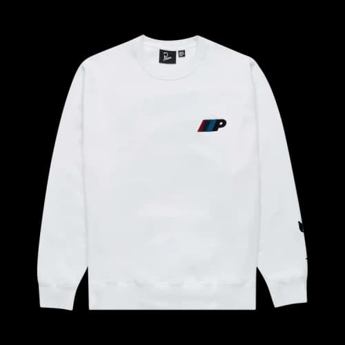 Parra Racing Team Crewneck Sweatshirt 'White'