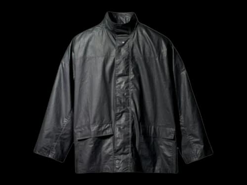 Yeezy Gap Engineered by Balenciaga Coated Cotton Light Parka True Black