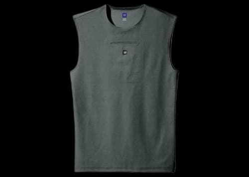 Yeezy Gap Womens Sleeveless Second Skin Dark Green