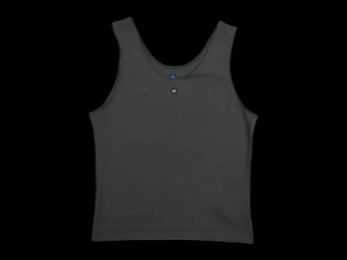 Yeezy Gap Women's Engineered By Balenciaga Second Skin Tank Top Dark Green