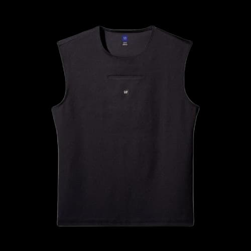 Yeezy Gap Mens Sleeveless Second Skin Black