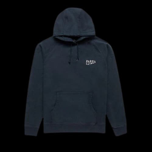 Parra Lightning Logo Hooded Sweatshirt 'Navy'