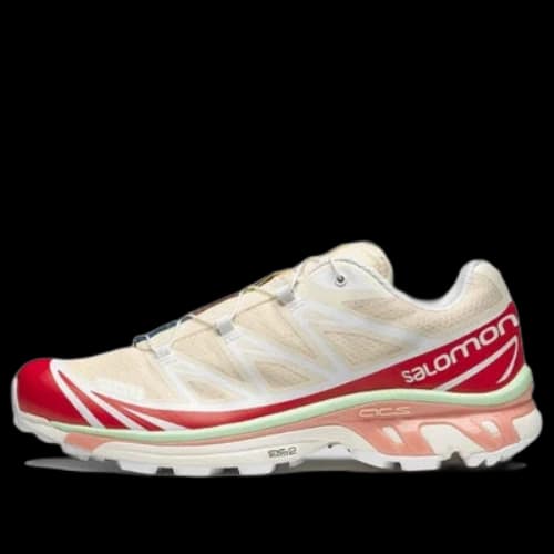 Salomon XT-6 'Shortbread Poppy Red Green Ash'