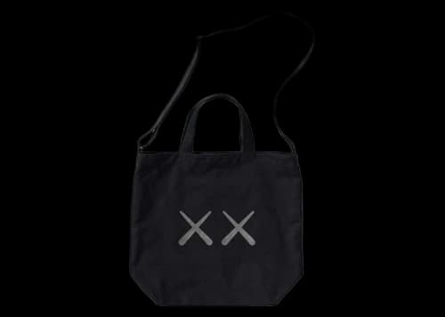 KAWS x Uniqlo Warhol 2Way Tote Bag Black