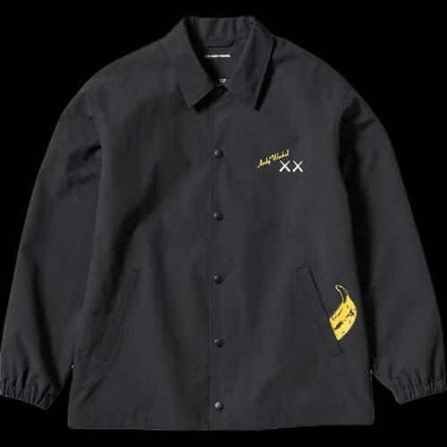 UNIQLO x KAWS x Warhol Coach Jacket 'Black'