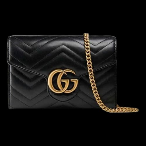 Gucci GG Marmont Matelasse Mini Bag 'Black' (Women's)