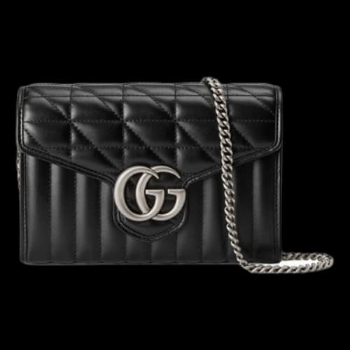 Gucci GG Marmont Mini Bag 'Black' (Women's)