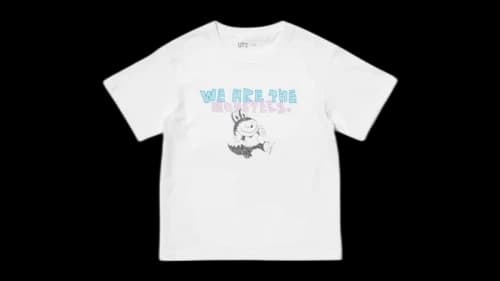 Uniqlo x POP MART THE MONSTERS Kids UT Graphic T-Shirt White