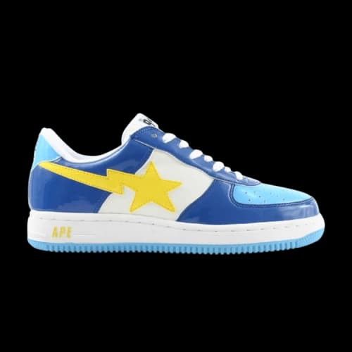 Bapesta FS-001 Low 'Navy Blue Yellow'