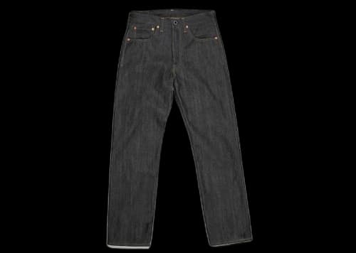 Levis 1947 Vintage 501 Japanese Katakana Limited Edition Jeans Navy