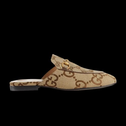 Gucci Jumbo GG Princetown Slipper 'Camel' (Women's)