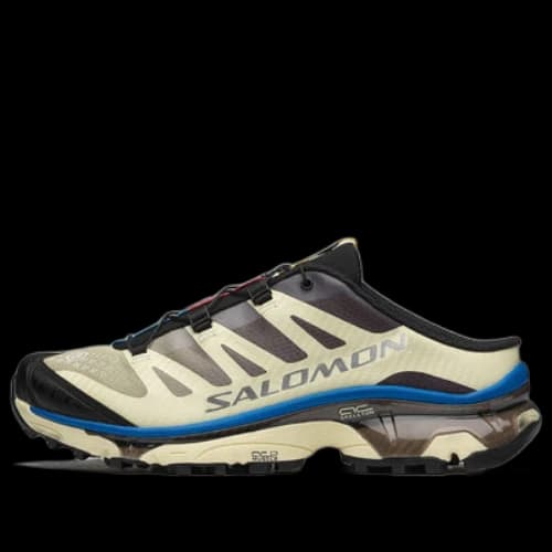 SALOMON x MM6 Maison Margiela XT-4 Mule 'Transparent Yellow Lapis Blu'