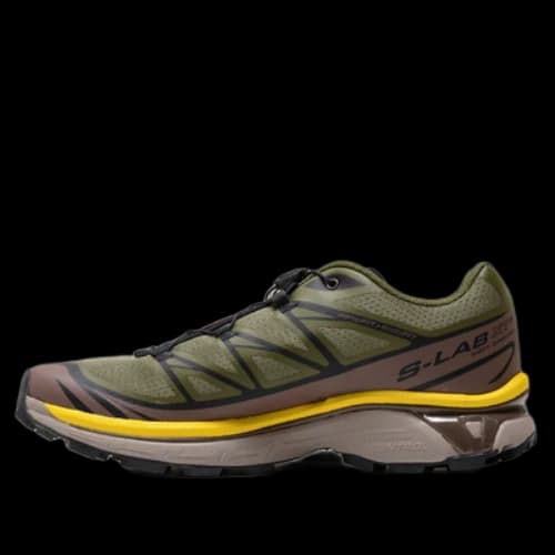 SALOMON XT-6 'Olive Night Black Sulphur'