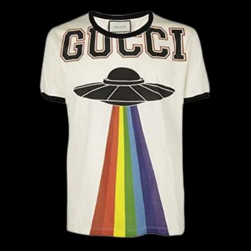 Gucci White Pure Cotton Tops
