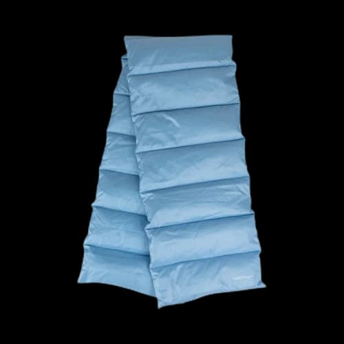 Balenciaga Quilted Padded Puffer Scarf 'Sky Blue'