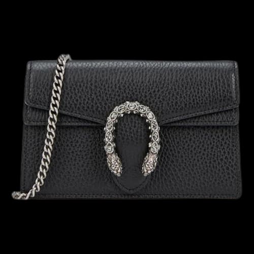 Gucci Dionysus Mini-Sized Single-Shoulder Bag 'Black' (Women's)
