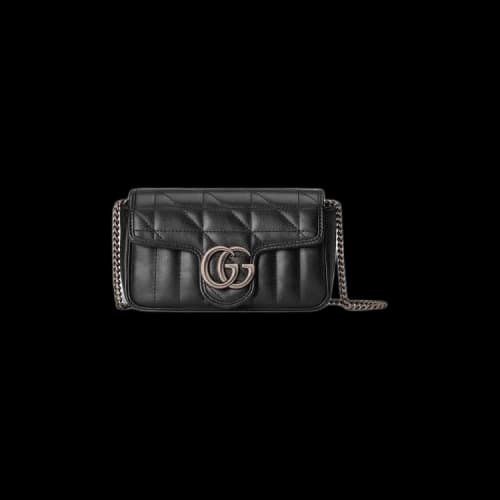 Gucci GG Marmont Super Mini Bag 'Nero'