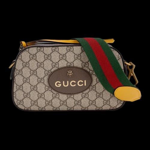 Gucci Neo Vintage Small Messenger Bag Beige/Ebony Multi