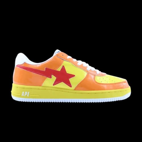 Bapesta FS-001 Low 'Yellow Orange'