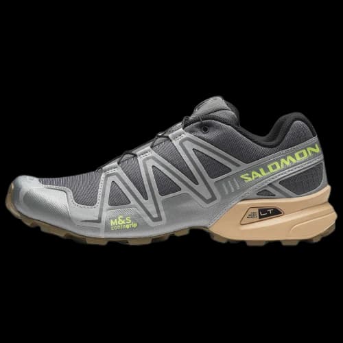 SALOMON Speedcross 3 Abrasion Resistant Breathable Low top Casual Running Shoes Unisex Gray
