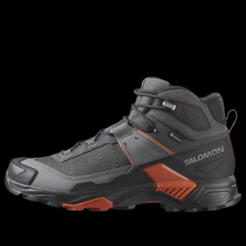 SALOMON X Ultra 5 Mid GORE-TEX 'Asphalt Burnt Ochre'