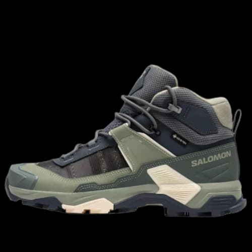 Salomon X Ultra 5 Mid GTX 'Green Dark Grey'