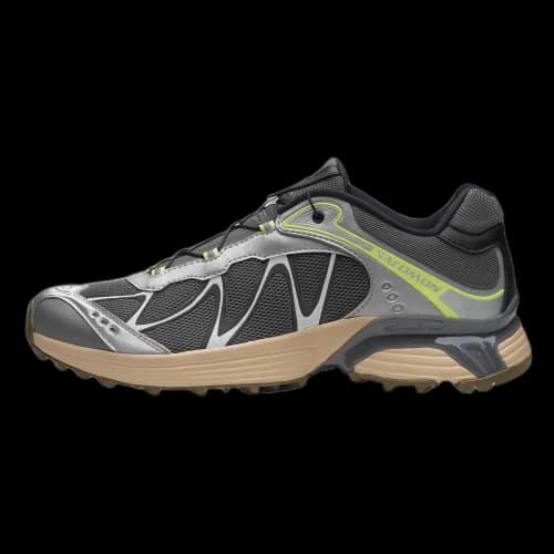 SALOMON XT WHISPER Cushioning Slip Resistant Breathable Low top Running Shoes Unisex Silver
