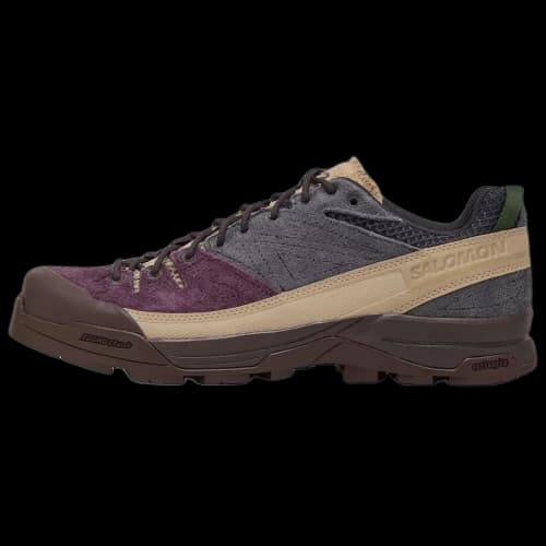 SALOMON X-ALP Suede 'Plum Perfect Nine Iron'