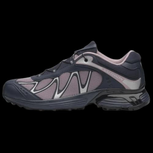 SALOMON XT WHISPER Fabric Cushioning Breathable Abrasion Resistant Support Hiking Shoes Unisex Dark Blue