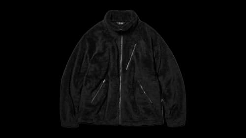 Uniqlo x Needles Fleece Jacket (Asia Sizing) Black
