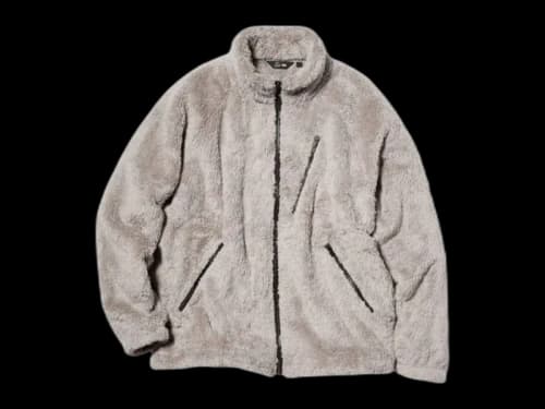 Uniqlo x Needles Fleece Jacket Beige