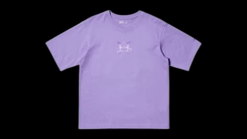 Uniqlo x POP MART SKULLPANDA Women's UT Graphic T-Shirt Purple