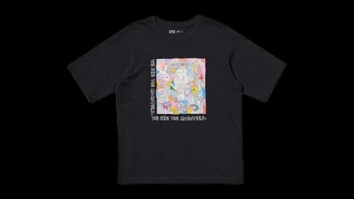 Uniqlo x POP MART THE MONSTERS Women's UT Graphic T-Shirt Black