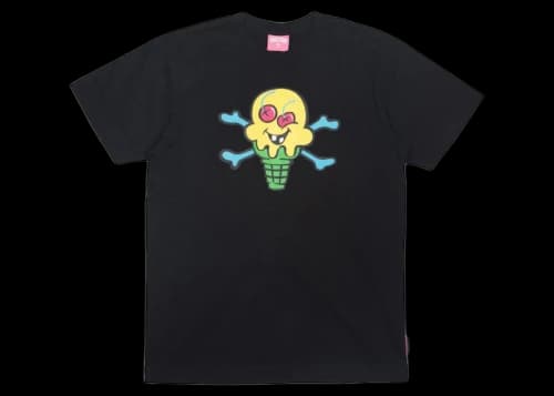Icecream Ice Cream Heath Tee Black