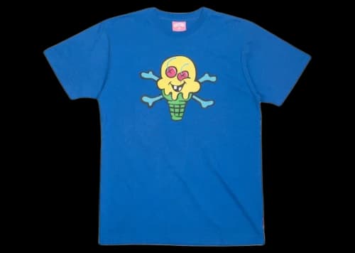 Icecream Ice Cream Health Tee Blue