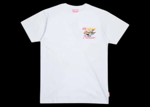 Icecream Ice Cream Parlour Tee White