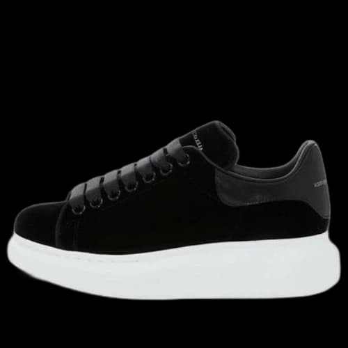 Alexander McQueen Oversized Sneaker 'Black Suede' (Women's)