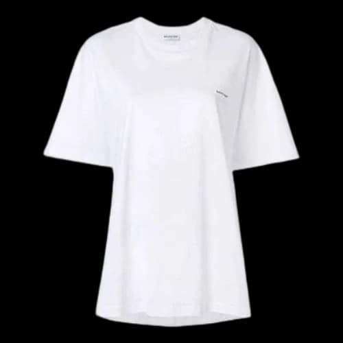 Balenciaga os Short Sleeve White