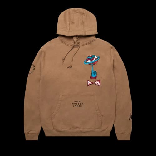 Parra World Balance Hooded Sweatshirt 'Camel'