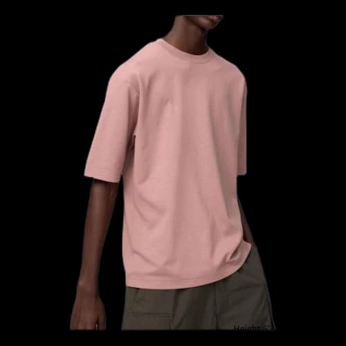 UNIQLO U AIRism Cotton Half Sleeve Oversized T-Shirt 'Pink'