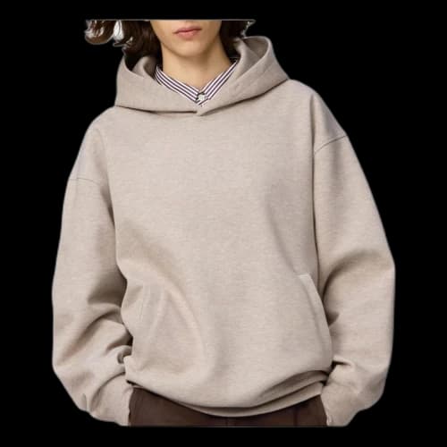 Uniqlo Sweat Oversized Hoodie 'Beige'
