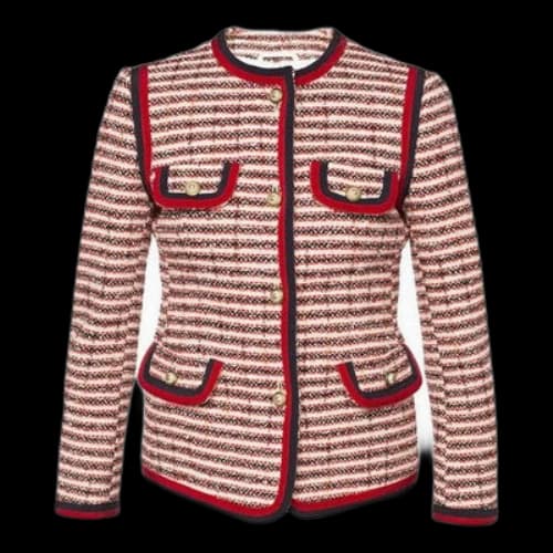 Gucci Stripe Jacket Red (Women's)