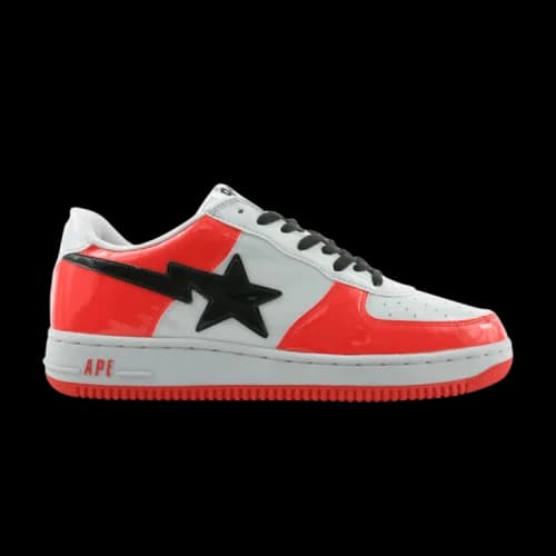 Bapesta FS-001 Low 'Gray Red'