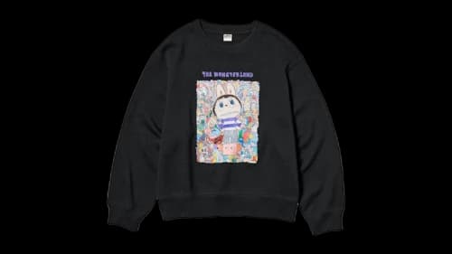 Uniqlo x POP MART THE MONSTERS Kids Sweatshirt Black