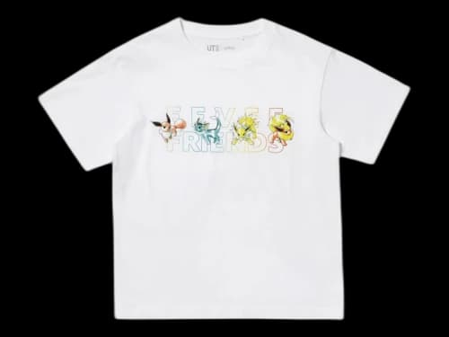 Uniqlo x Pokémon Kids UT Graphic 483671 T-shirt White