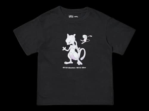 Uniqlo x Pokémon Kids UT Graphic 483673 T-shirt Black