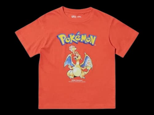 Uniqlo x Pokémon Kids UT Graphic 483674 T-shirt Red