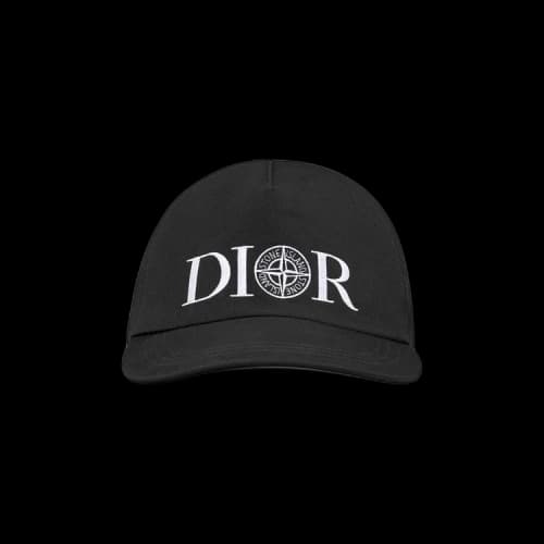 Dior x Stone Island Baseball Cap 'Black'
