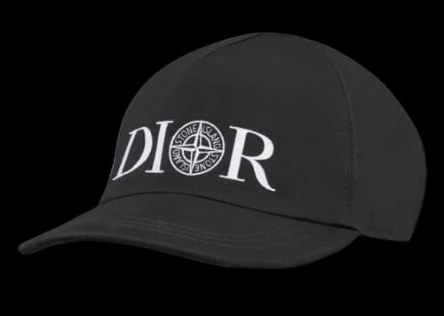 Dior x Stone Island Baseball Cap Black