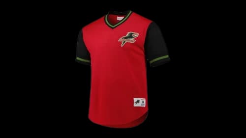 Mitchell & Ness FC Dallas Mesh V-Neck T-shirt Red